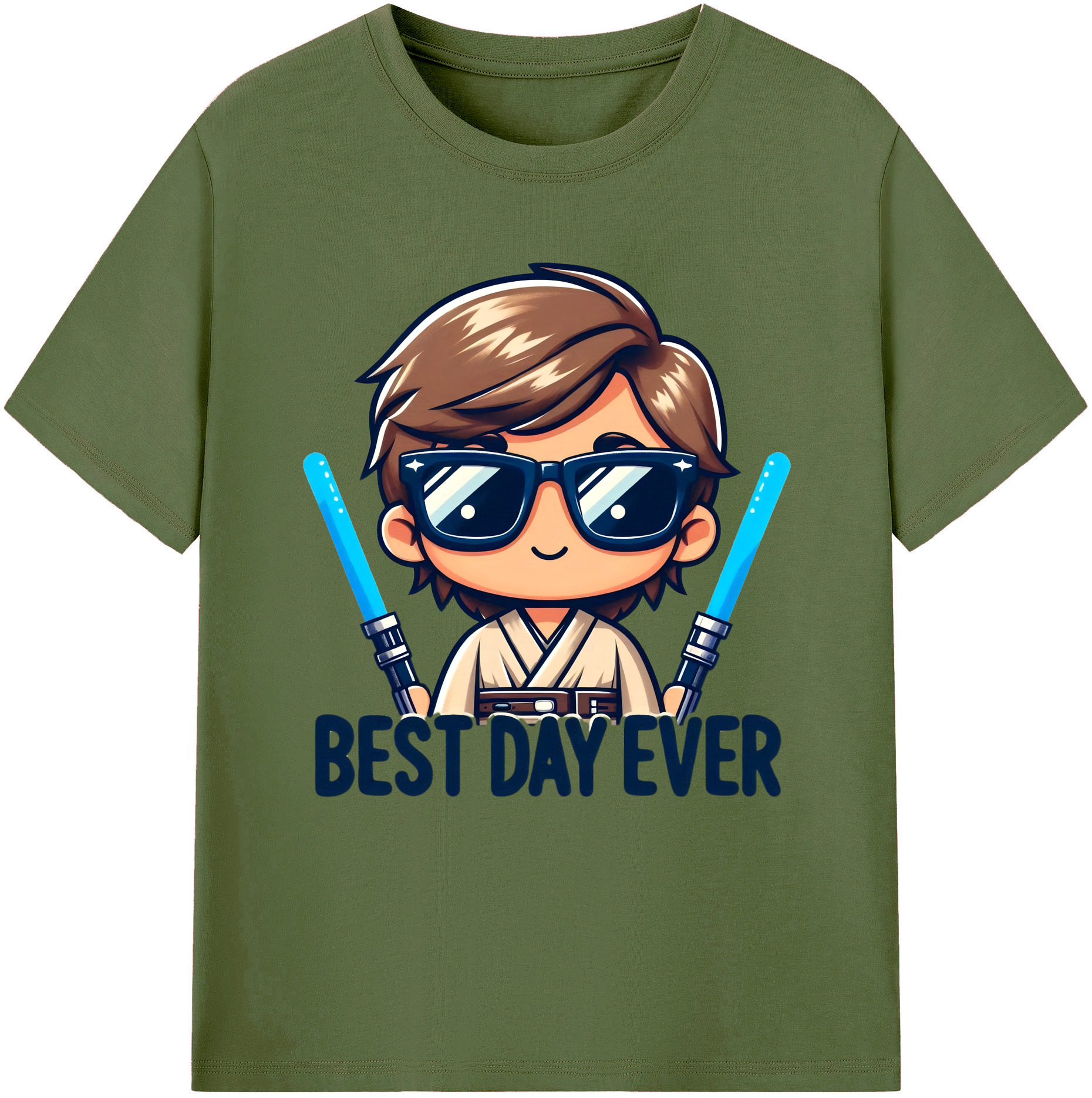 （画像用） スター・ウォーズ Star Wars 綿100％半袖Tシャツ（フロントプリント）